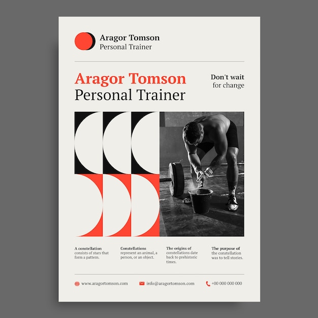 Retro-aragor-personal-trainer-poster