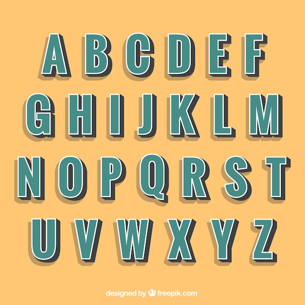 Retro Typografie