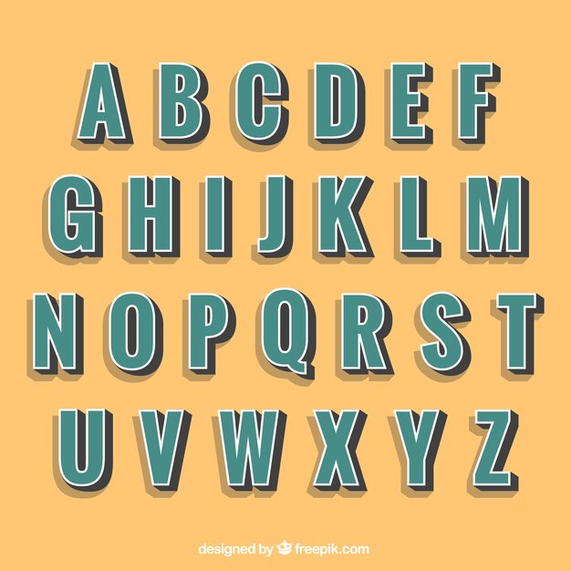 Retro Typografie
