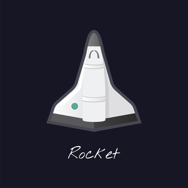 Kostenloser Vektor rocket-vektor