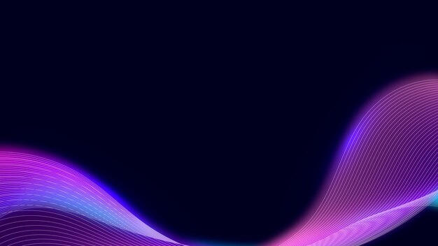 Rosa Neon-Synthewave-gemusterter Hintergrundvektor