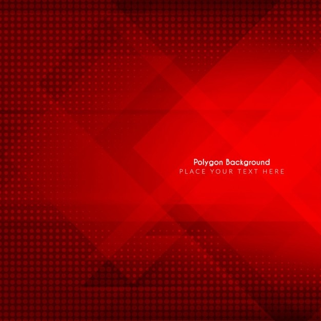Rote farbe abstrakt polygonal hintergrund design