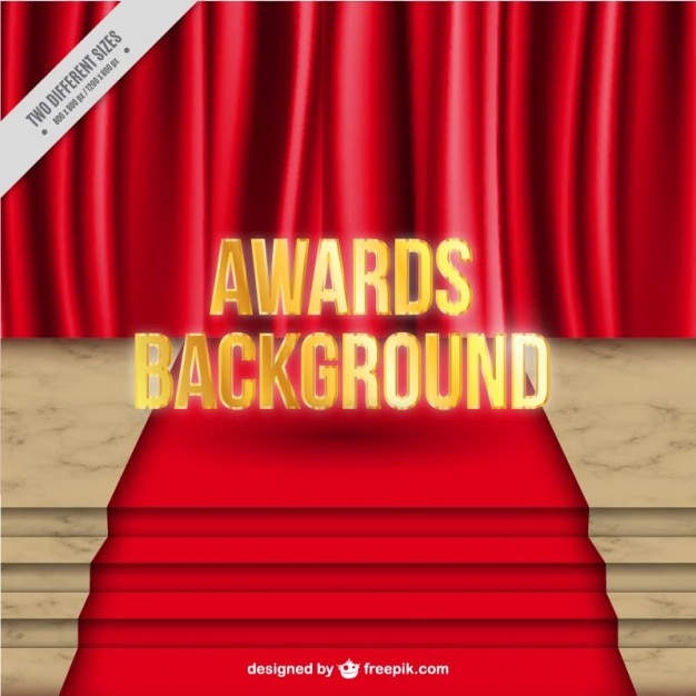 Roter teppich awards hintergrund