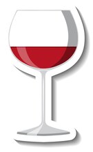 glas wein clip art