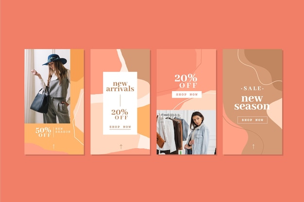 Sales Instagram Geschichten Sammlung