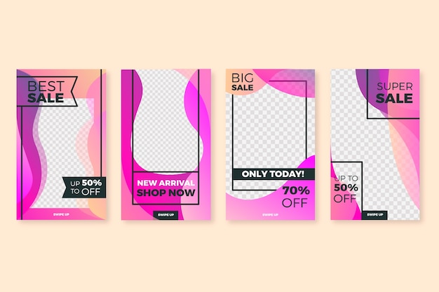 Sales instagram stories pack