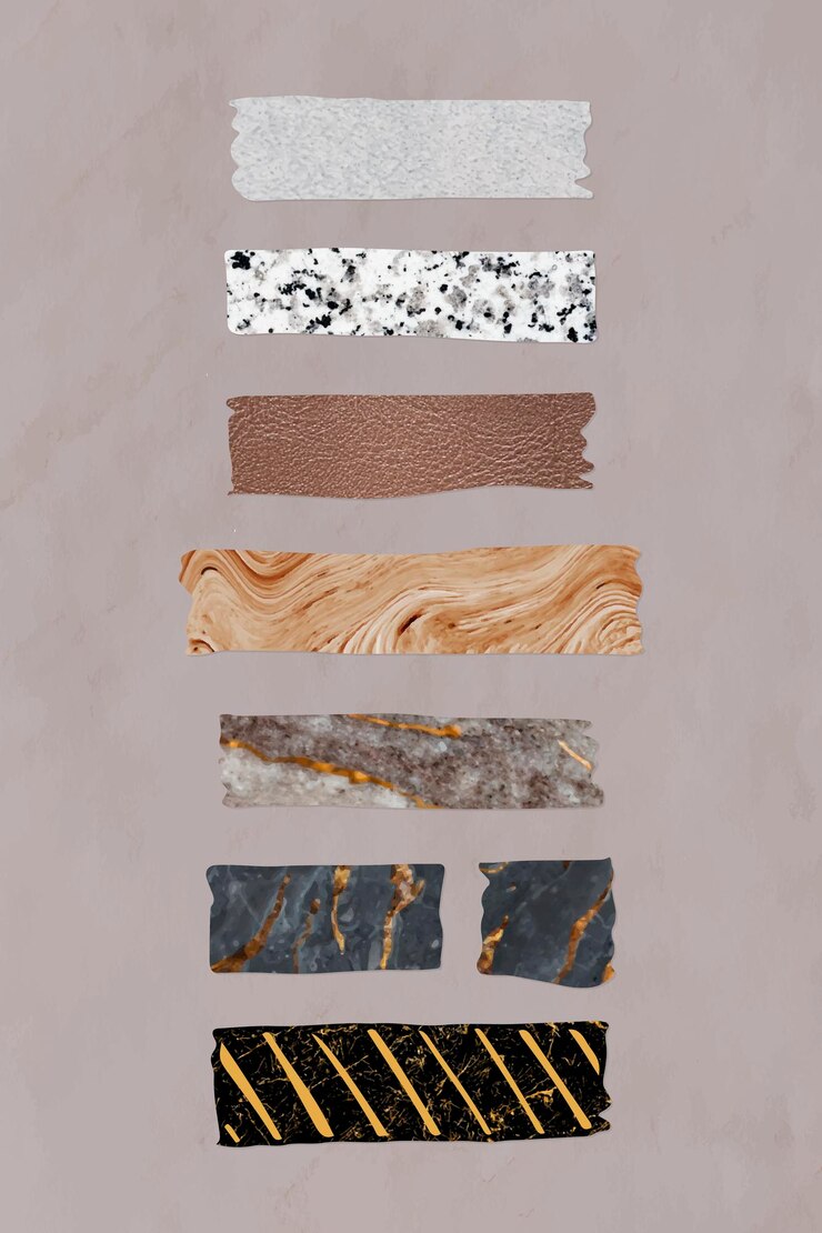 Kostenlose Vektor sammlung von washi tape-vektoren