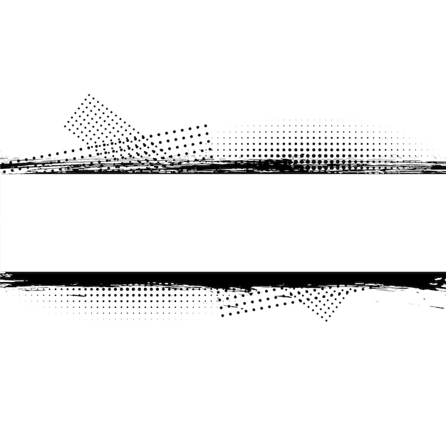 Schmutzige linien des abstrakten schmutzes mit halbtonhintergrund