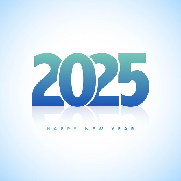 Schöner Stil 2025 Neujahrs-Ereignis-Hintergrund