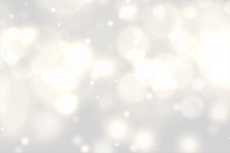 Kostenlose Vektor schöner weißer bokeh-licht-effekt hintergrund