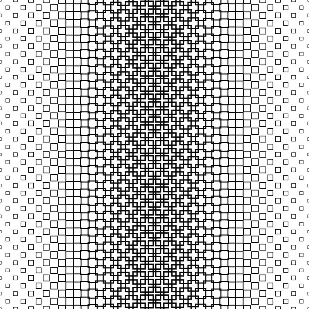 Schwarz quadratischen Muster Hintergrund