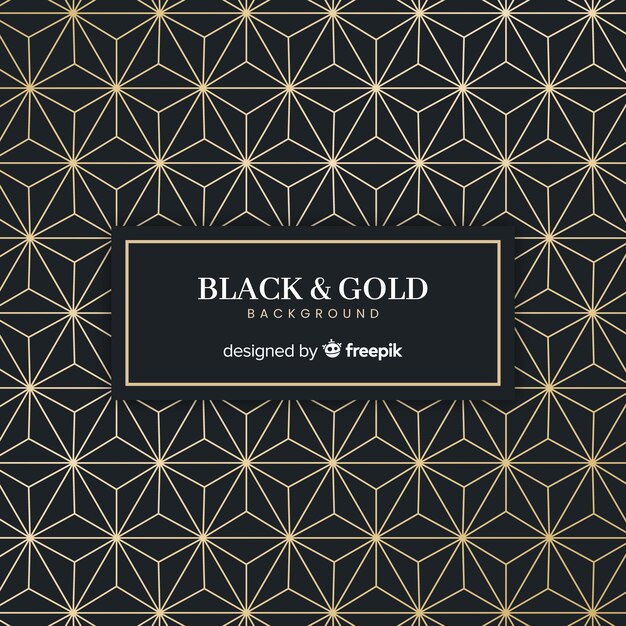 Schwarz und gold hintergrund