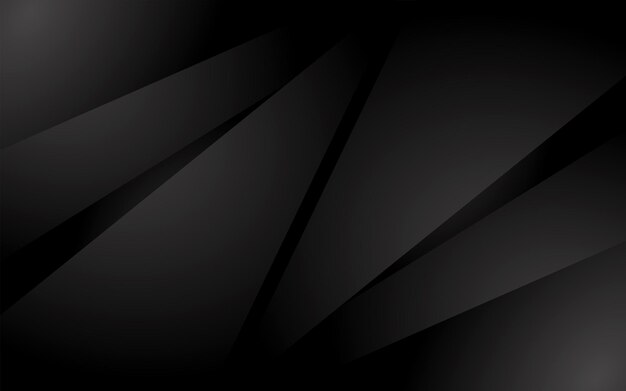 schwarzer Hintergrund geometrischer Gradientenentwurf