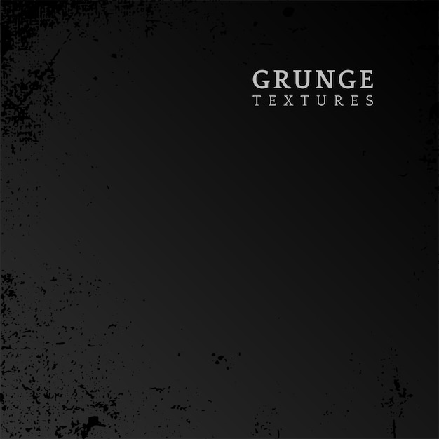 Schwarzes grunge beunruhigter beschaffenheitsvektor