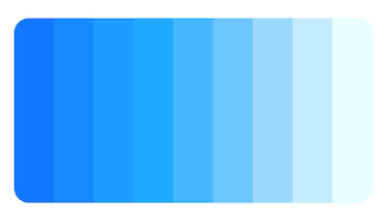 Kostenloser Vektor set abstrakter farbpaletten-banner für präsentationsdesign