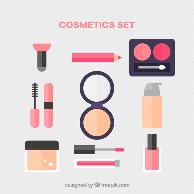 Set für Schönheitsaccessoires