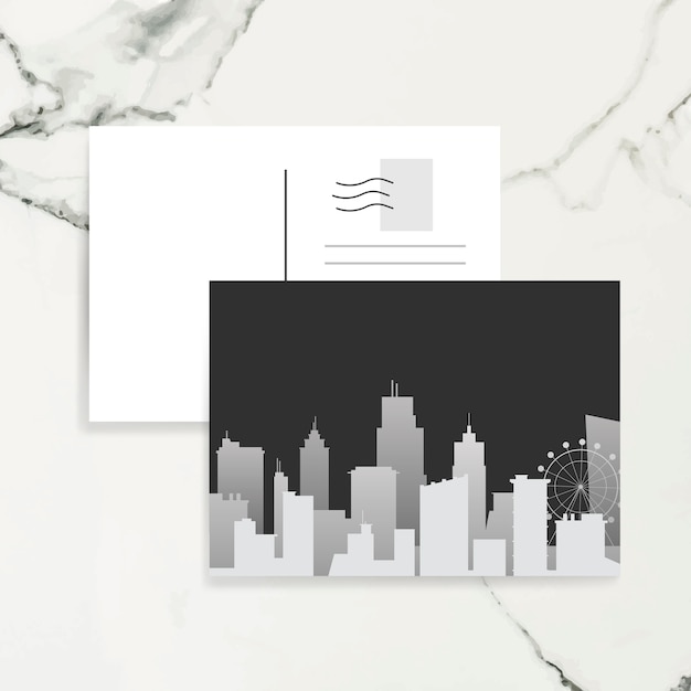 Silhouette Skyline Abbildung