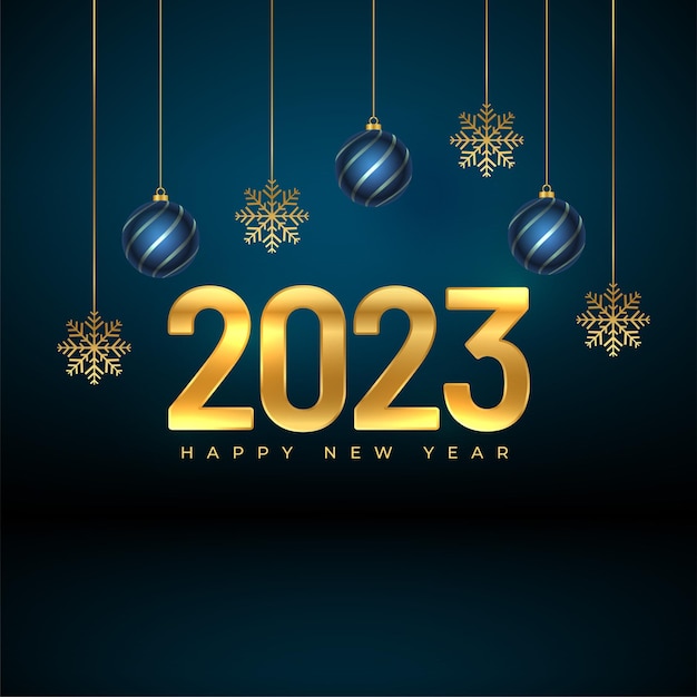 Silvester 2023 gelegenheitshintergrund mit weihnachtlichen dekorativen elementen vektorillustration