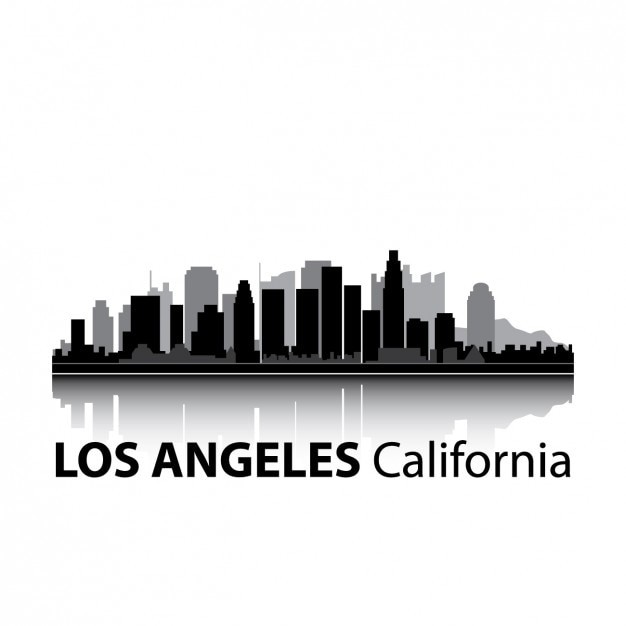 Skyline von los angeles design