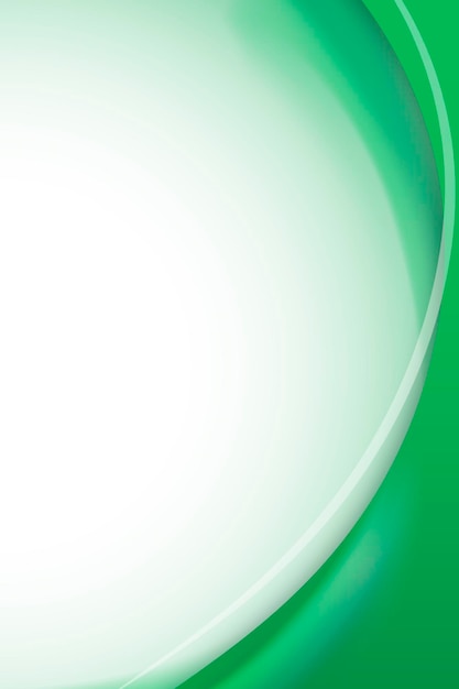Smaragdgrüne kurvenrahmenvorlage