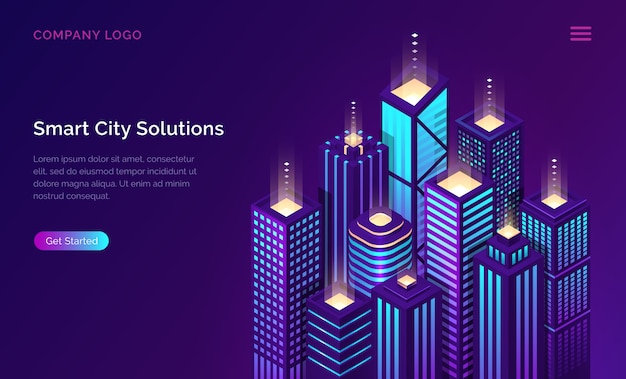 Smart City, Internet der Dinge Netzwerktechnologie