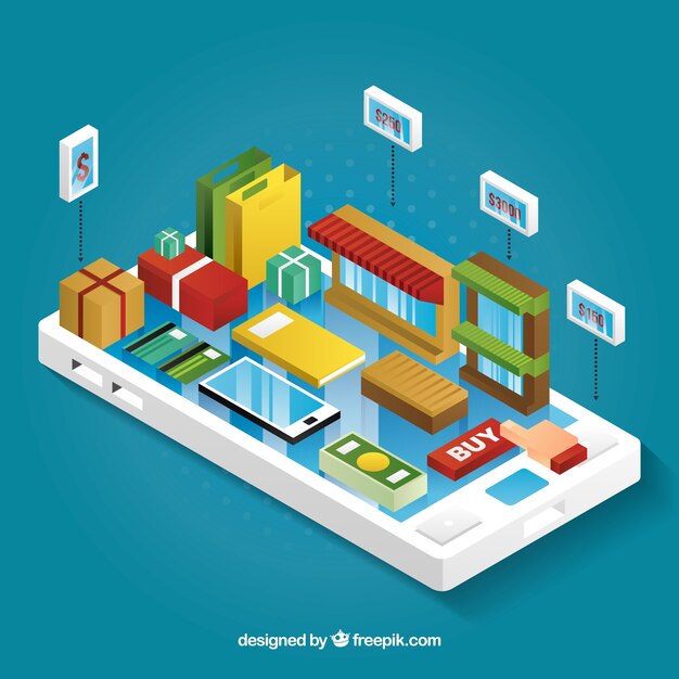 Smartphone und Online-Shopping