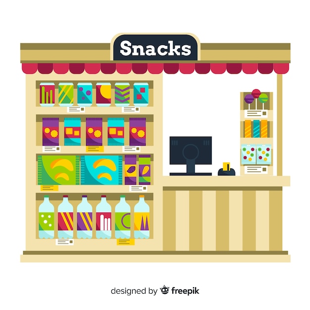 Snacks-Sammlung