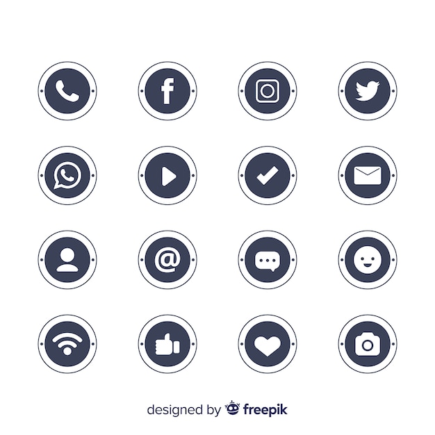 Social Media-Logo-Sammlung