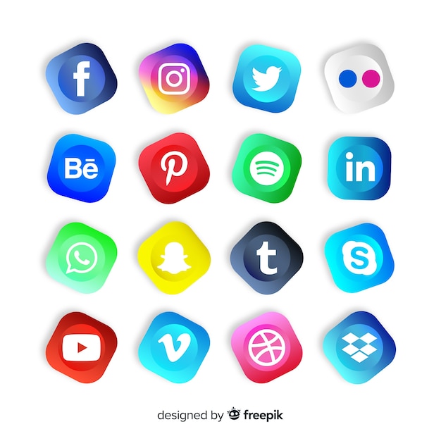 Social Media-Logo-Sammlung