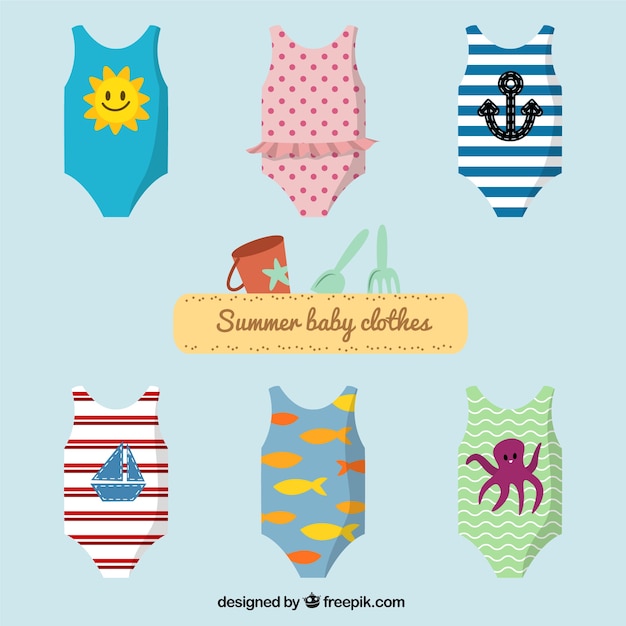 Sommer-baby-kleidung