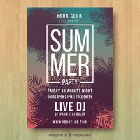 Sommer-party-poster