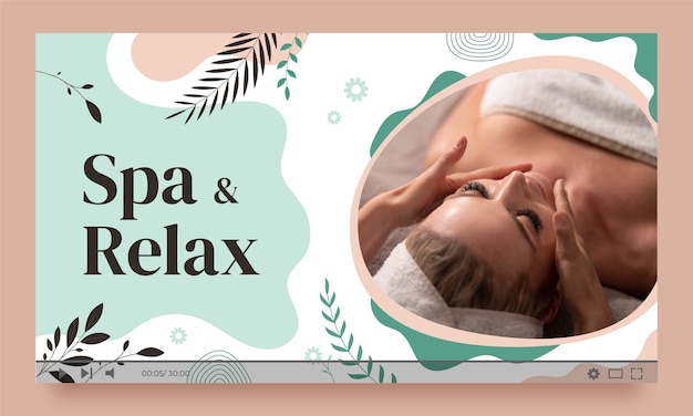 Spa-Vorlagendesign