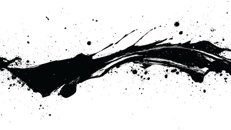 Kostenlose Vektor splatter-design-dekoration