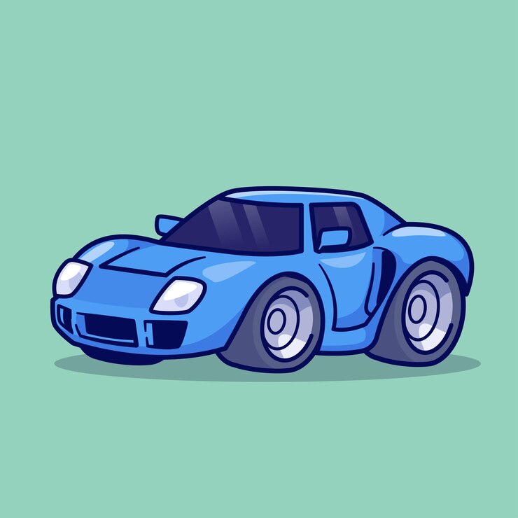 Kostenlose Vektor sport cartoon vector icon illustration transport objekt icon isolierte flache vektor