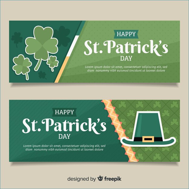 St. patrick&#39;s day banner