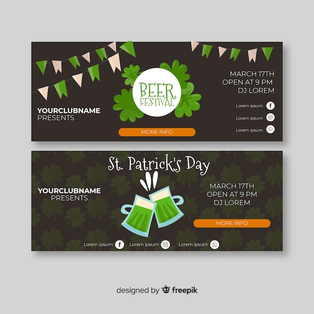 St. patrick's day banner