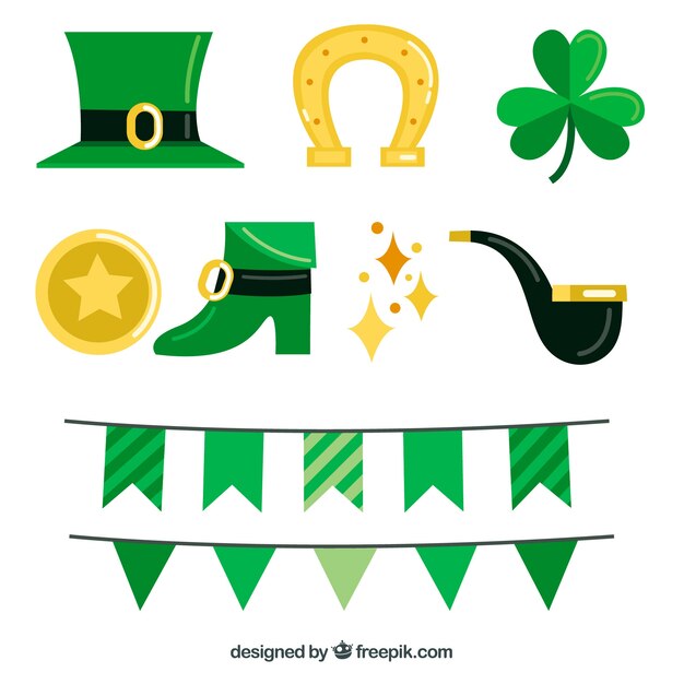 St. Patricks Tageselement-Sammlung