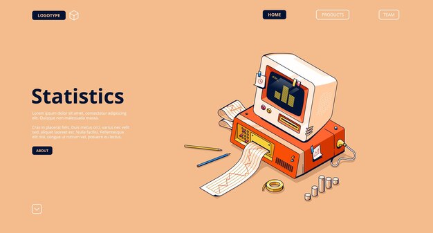 Statistik-Landingpage