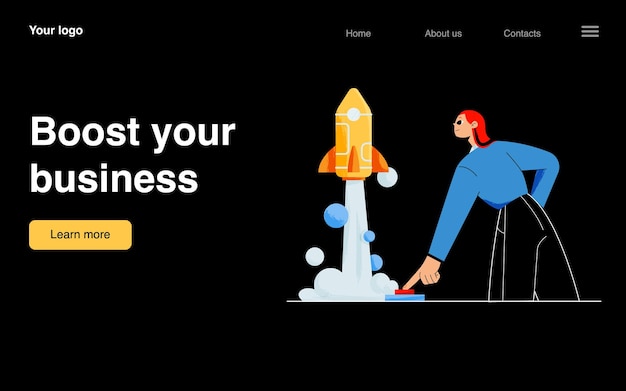 Steigern sie den starterfolg ihrer business-landingpage