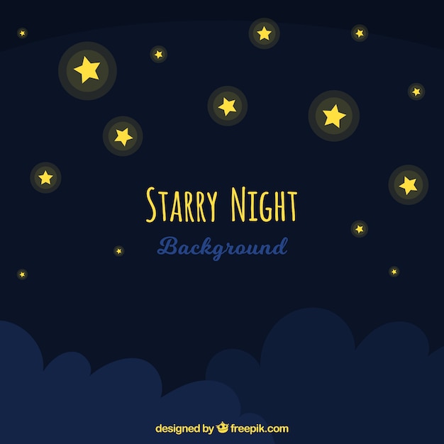 Sterne Nacht Hintergrund