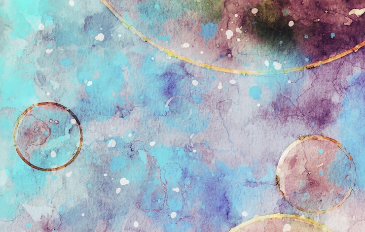 Kostenlose Vektor stilvolle aquarellpinselstrichgrafik