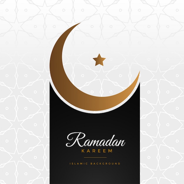 Kostenloser Vektor stilvolle ramadan kareem festival gruß