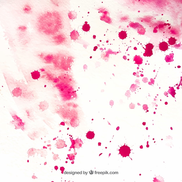 Strukturpapier mit rosa Aquarell Flecken