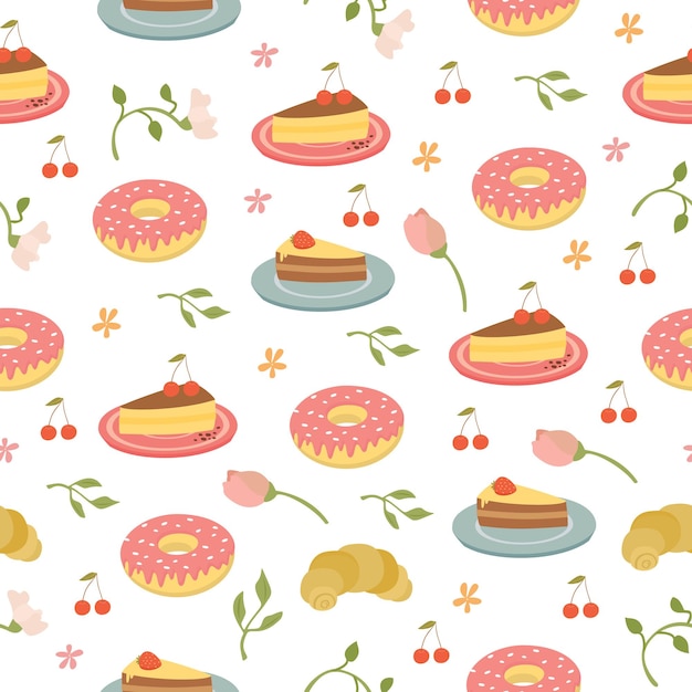 Süßigkeiten Seamless Pattern