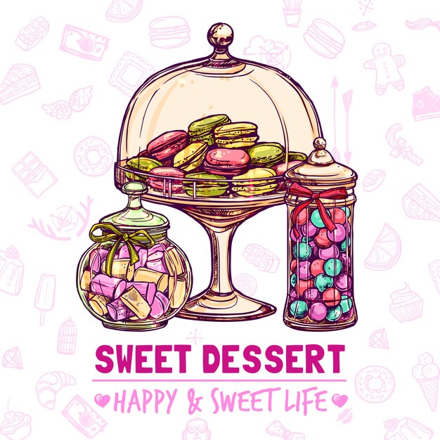 Süßigkeitengeschäft Poster