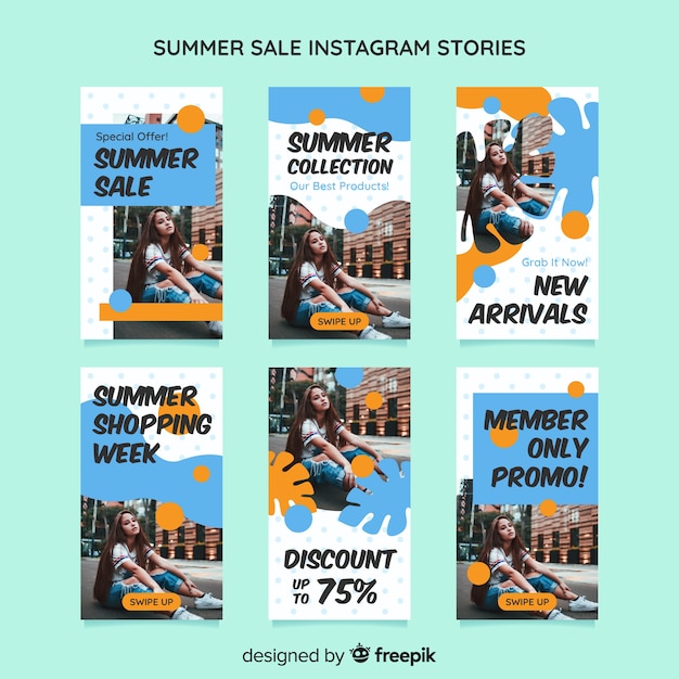 Summer sale instagram geschichten vorlagen