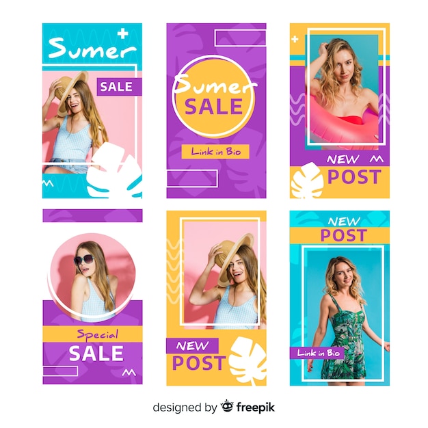 Summer sale instagram geschichten vorlagen