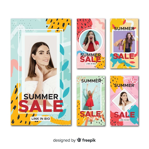 Summer sale instagram geschichten vorlagen