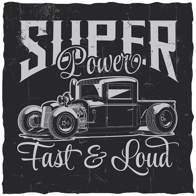 Super power label