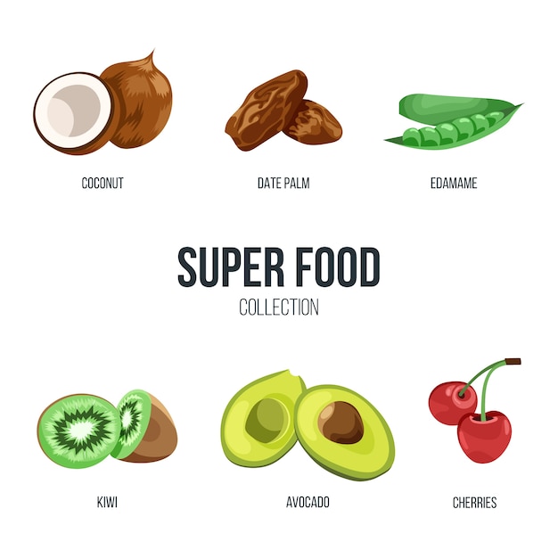 Superfood-sammlung